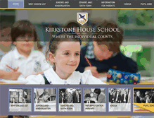 Tablet Screenshot of kirkstonehouseschool.co.uk